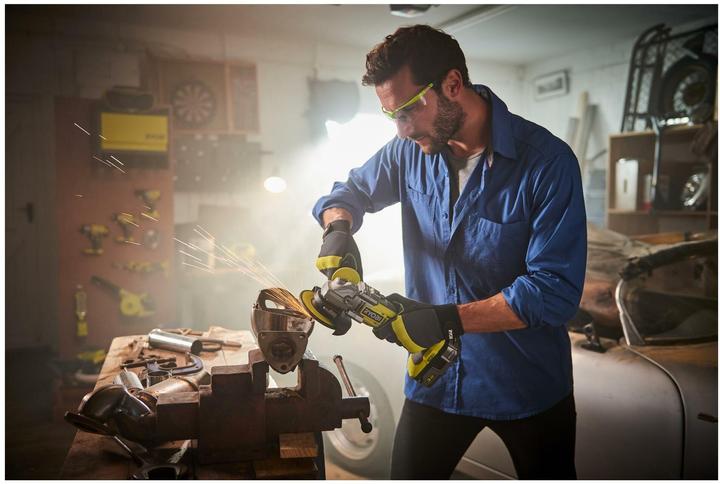 Actual product image Ryobi R18AG7-0 (125 mm)