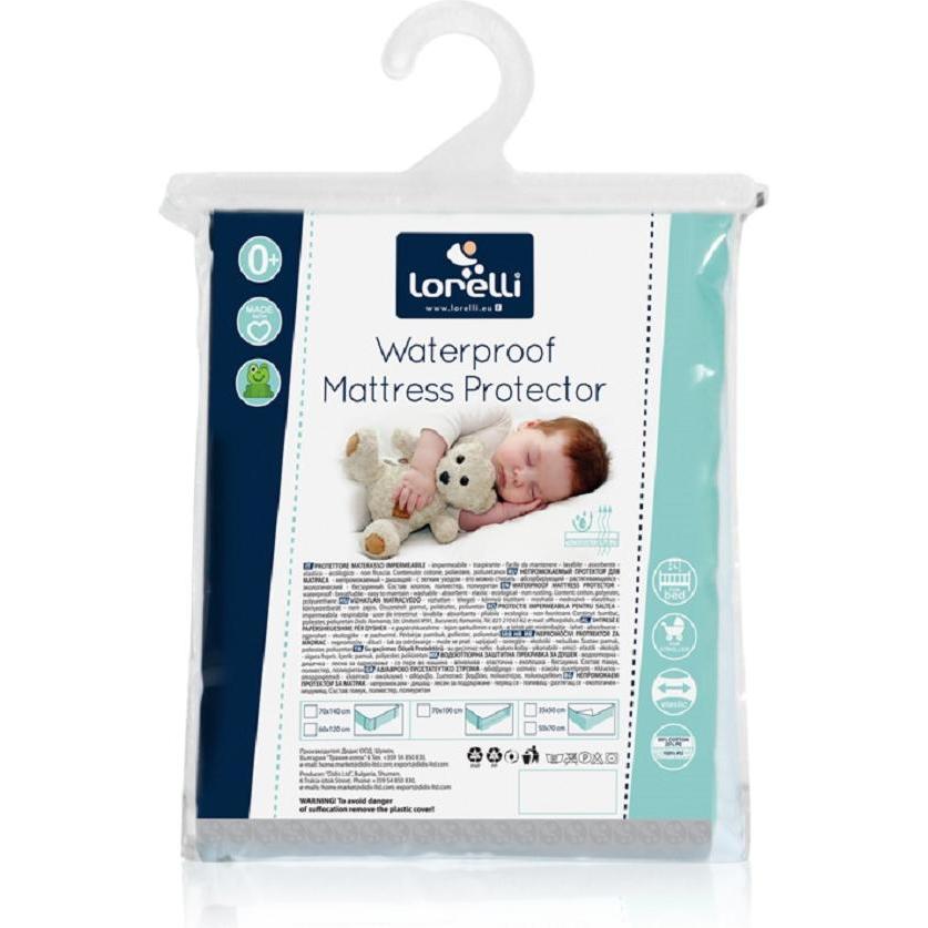 Lorelli, Fixleintuch Babybett, Babybett Matratzenschutz (70 x 100 cm)