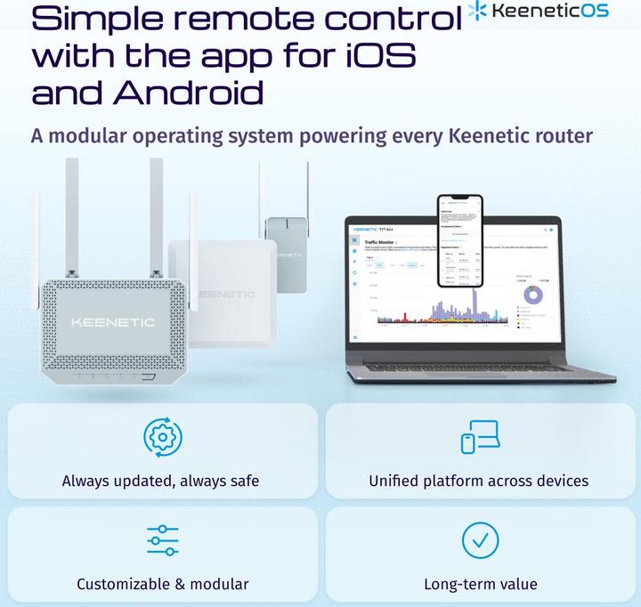 Produktbild Keenetic Buddy 4 KN-3211-01-EU N300 Mesh Wi-Fi 4 Extender