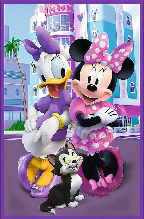Actual product image Trefl Puzzle 3 x 80 – Minnie Maus (80 pieces)