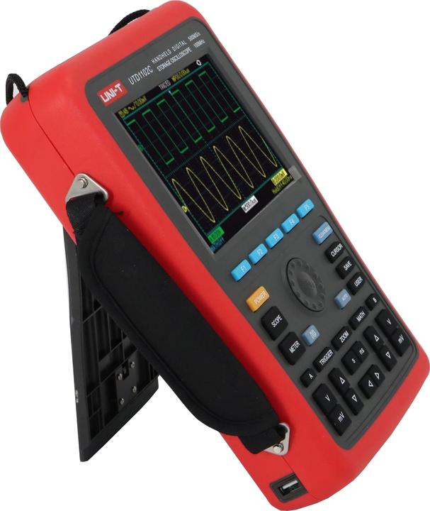 Produktbild Uni-T Handheld-Oszilloskop, UTD1102C, 100 MHz, 2 Kanal, 500 MSa/s