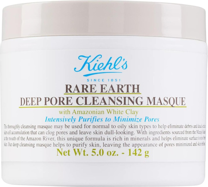 Actual product image Kiehl's Rare Earth Pore Cleansing Masque Face Mask (125 ml)