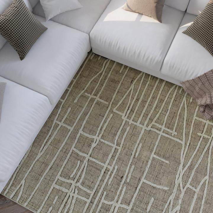 Image du produit Wecon Home Kurzflorteppich Hamptons TWENTYFIVE (70 x 140 cm)