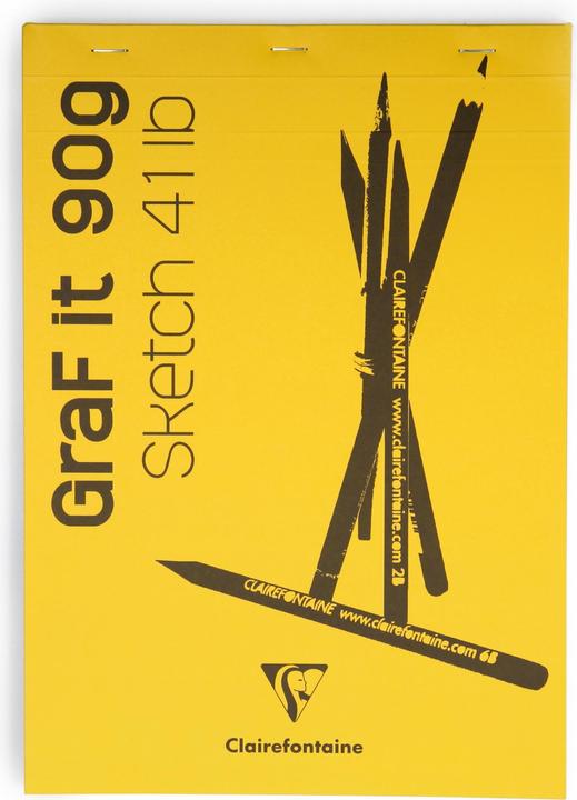 Immagine prodotto Clairefontaine Sketchpad Graf it A6 (A6, Punteggiato)