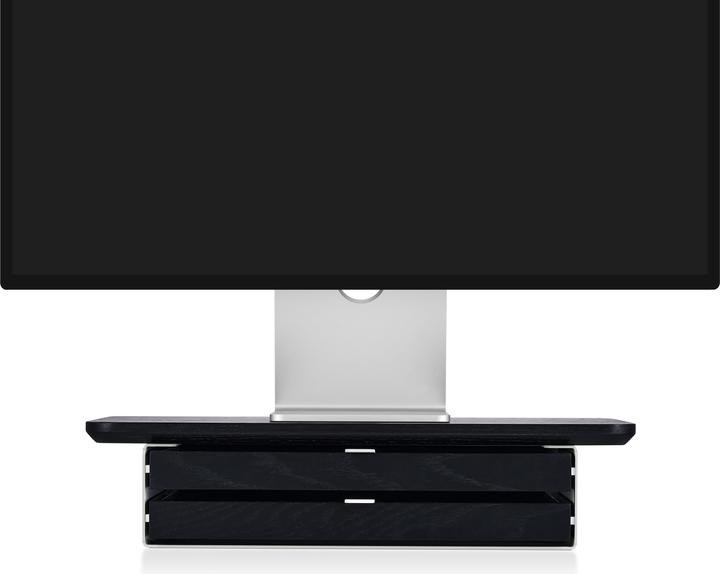 Image du produit Oakywood Étagère de bureau Mini support d'écran peu encombrant avec tiroir