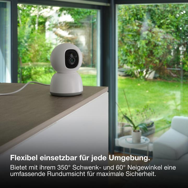 Produktbild Osram SMART+ WIFI CAMERA 360 White (2560 x 1440 Pixels)