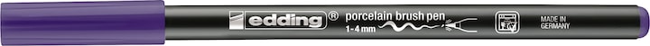 Actual product image Edding Porcelain colouring pen Brushpen (Violet, 4 mm, 1 x)