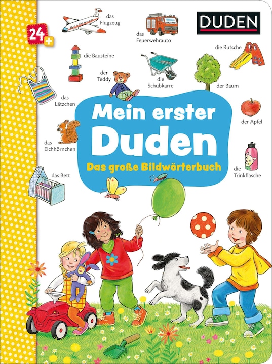Actual product image Duden 24+ Mein erster Duden. Das grosse Bildwörterbuch (German, Katja Schmiedeskamp, 2020)