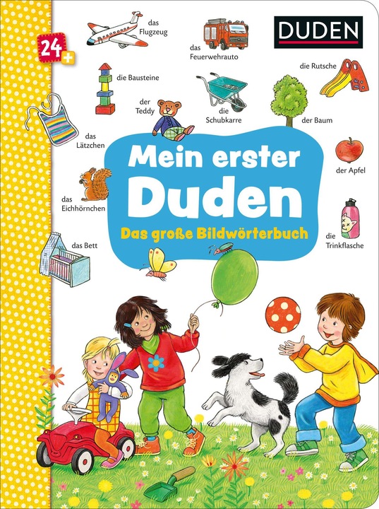 Actual product image Duden 24+ Mein erster Duden. Das grosse Bildwörterbuch (German, Katja Schmiedeskamp, 2020)