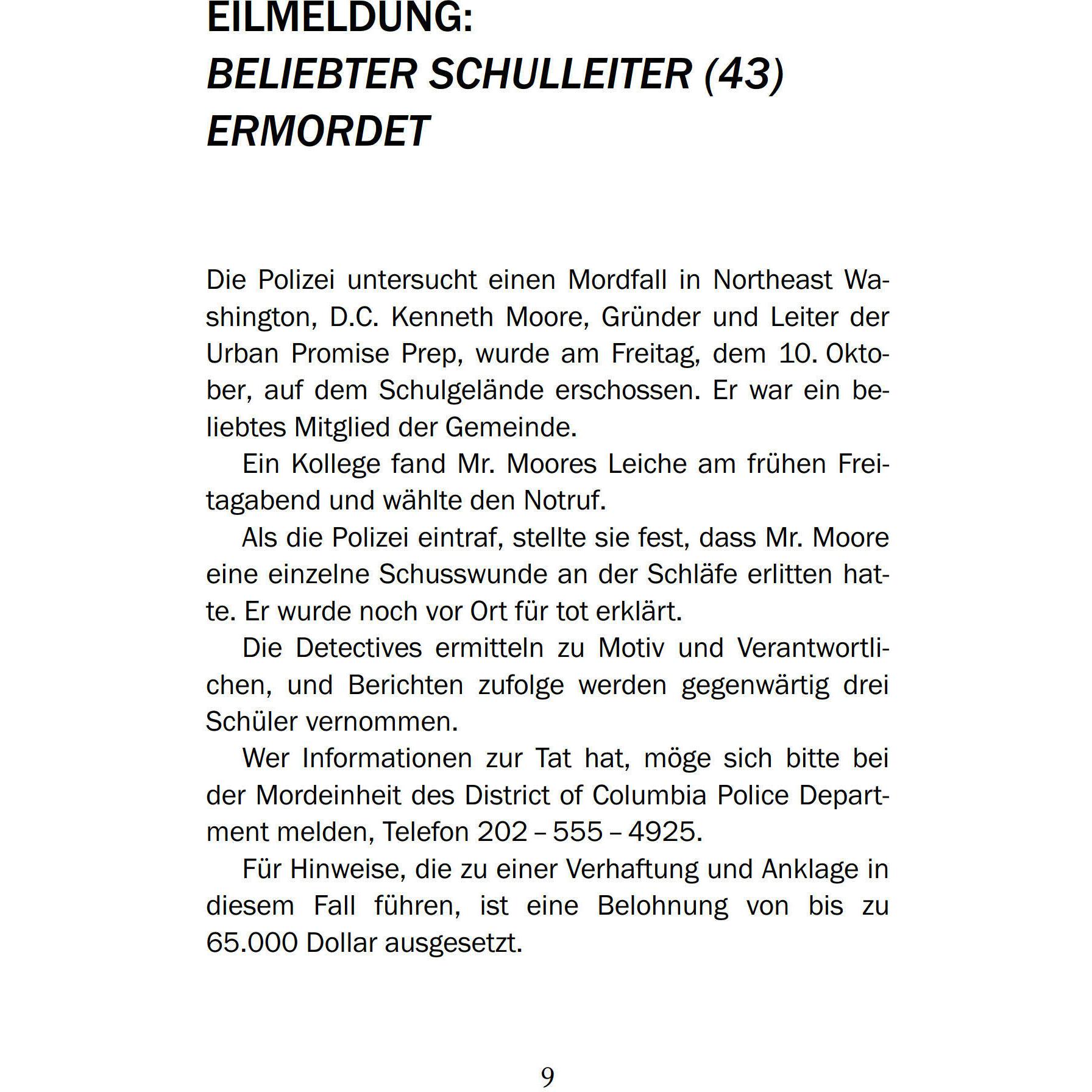 Thumbnail - Promise Boys - Drei Schüler. Drei Motive. Ein Mord, Kinderbücher von Sabine Schilasky, Nick Brooks