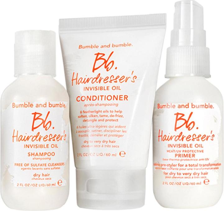 Immagine prodotto Bumble and bumble Set di prova dell'olio per parrucchieri (Set per la cura dei capelli)