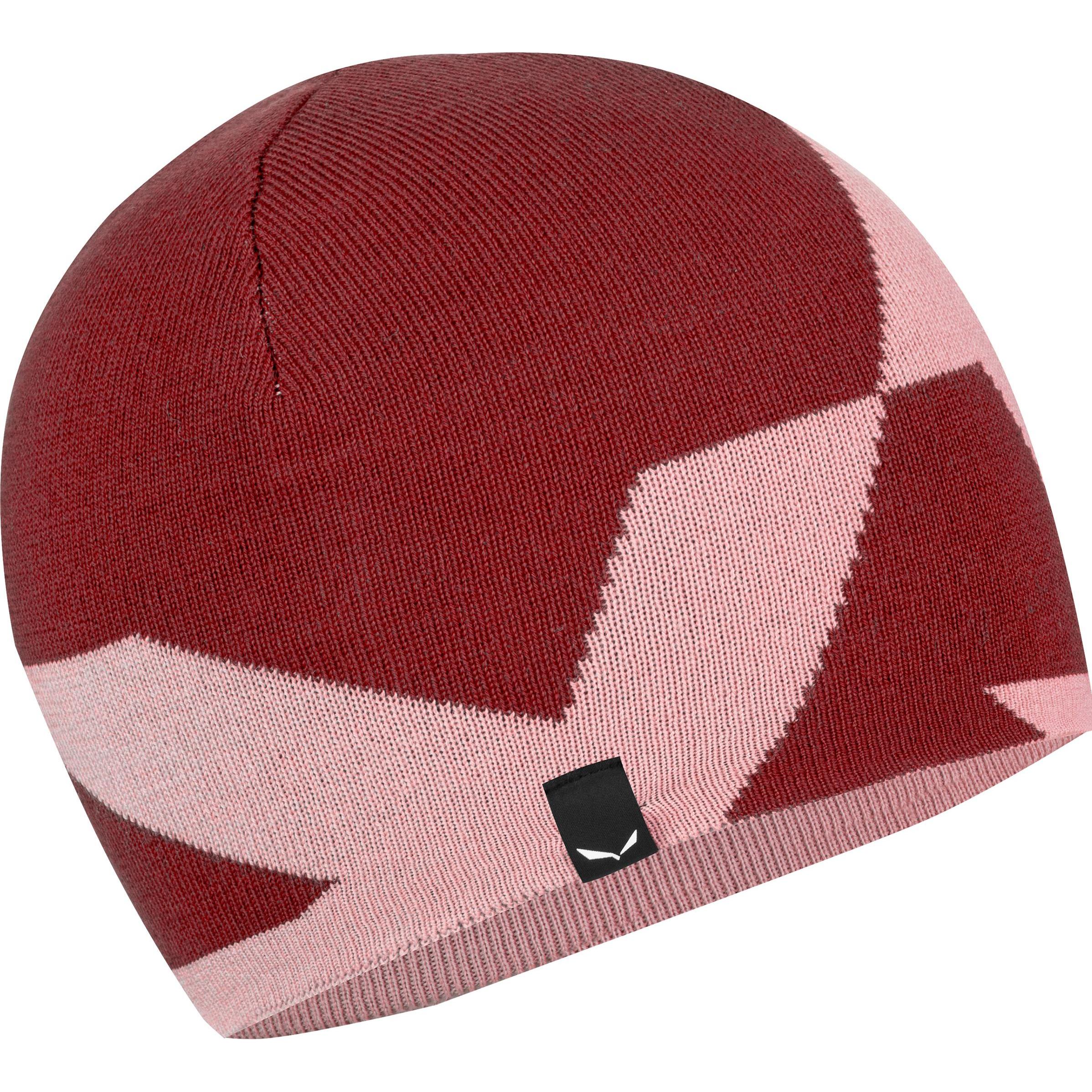 Salewa, Herren, Mütze, Pure Reversible Wool Beanie, Rot, (58)