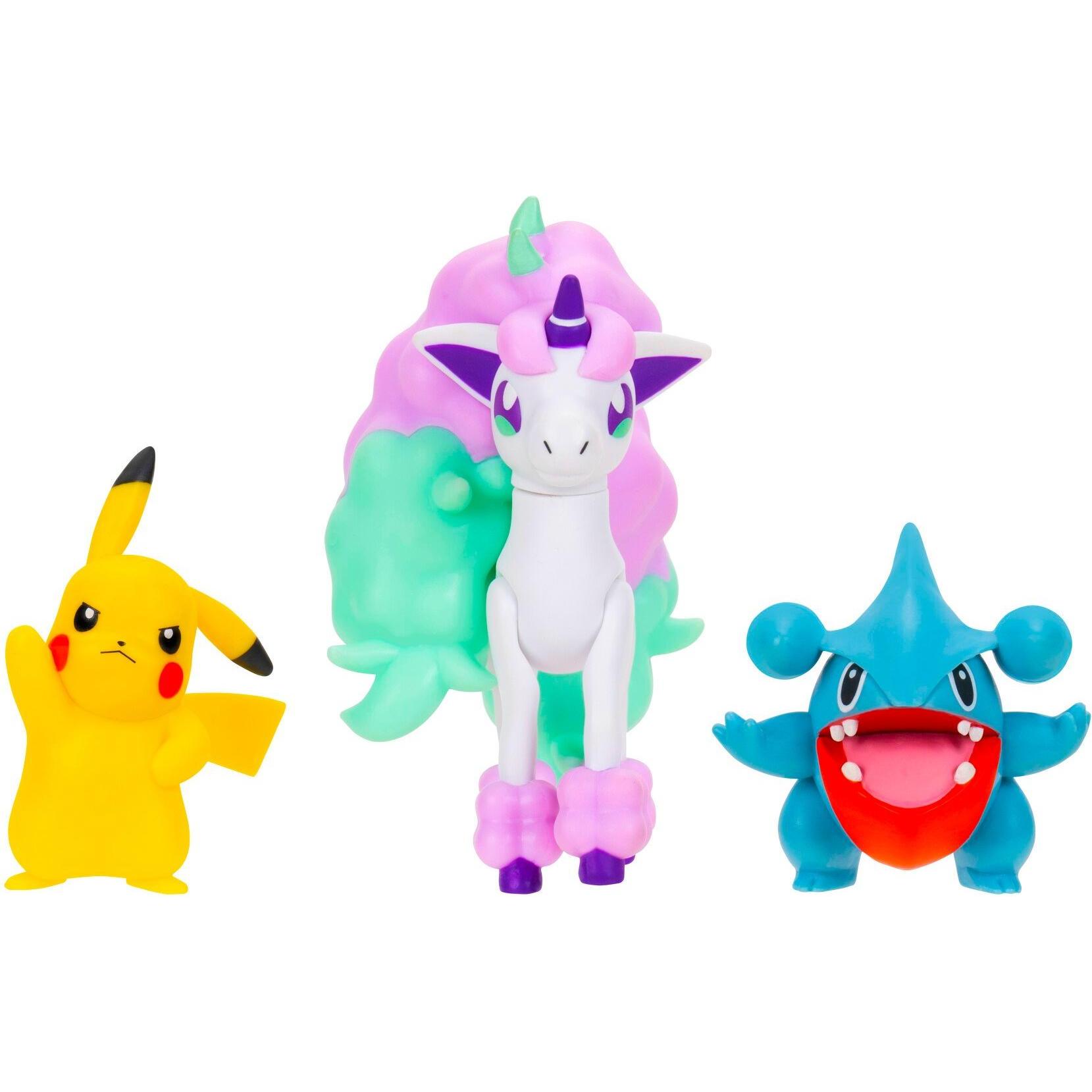 Pokémon - Battle Figure 3 pack - Pikachu, Gible & Ponyta (PKW4097) (PKW4097)
