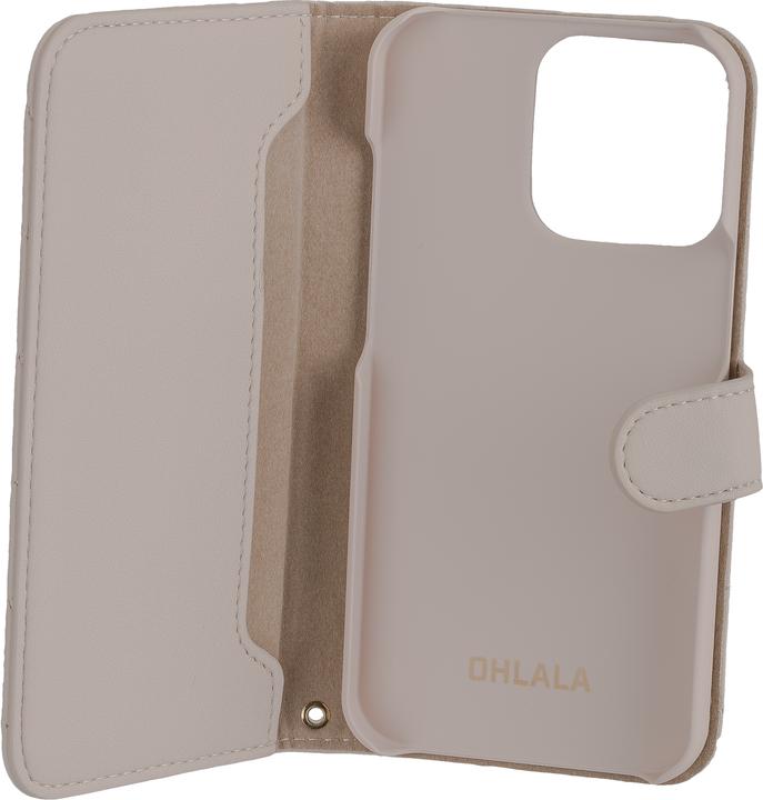 Produktbild Peter Jäckel OHLALA! Book Case FASHION für Apple iPhone 13 Pro Cream (Apple iPhone 13 Pro)