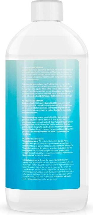 Actual product image EasyGlide Waterbased Lubricant (500 ml)