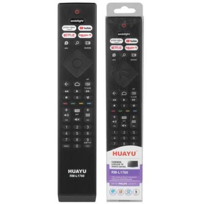 Lasmex Pilot RTV Philips PILOT Uniwersalny Do TV Telewizora PHILIPS Netflix Youtube Ambilight 1760, Telecomando