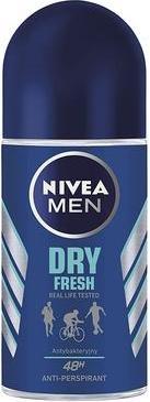 NIVEA Men Dry Fresh Antiperspirant Roll-On 48H 50Ml (Roll-on, 50 ml)