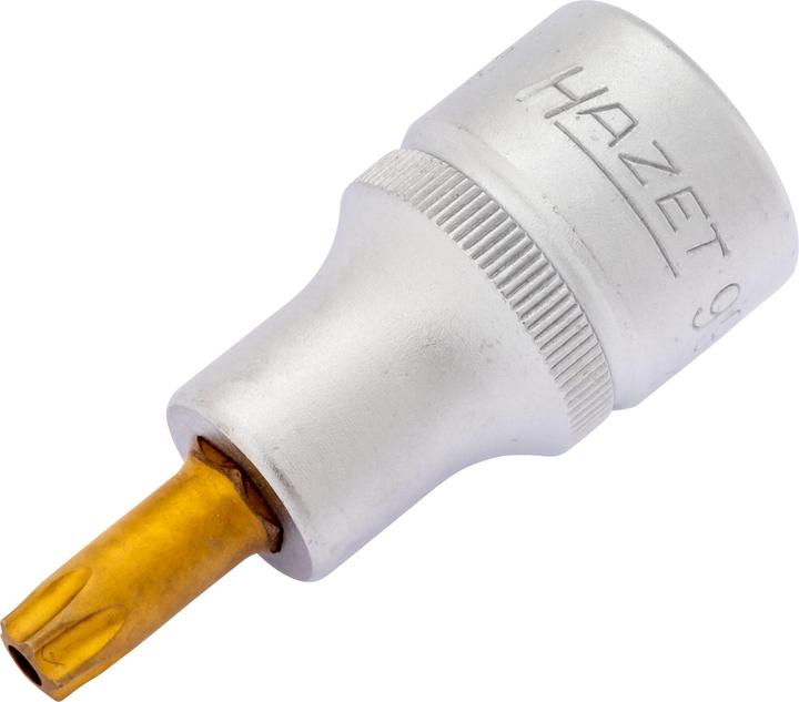 Actual product image HAZET Screwdriver socket ∙ TORX 992-T40H ∙ Square, hollow 12.5 mm (1/2 inch) ∙ Tamper-resistant TO…
