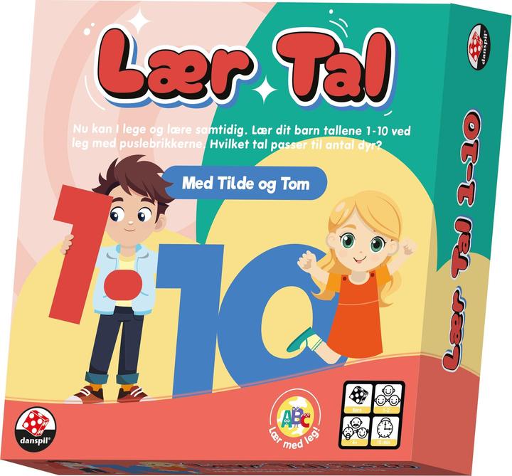 Immagine prodotto Danspil Impara i numeri da 1 a 10 - (101010)