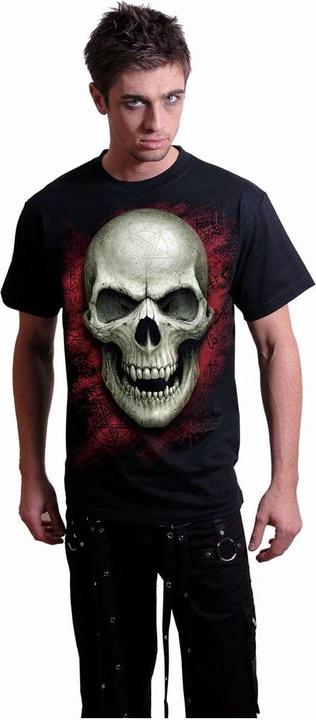 Produktbild Spiral Gothic Runes TShirt Leuchtet im Dunkeln (M)