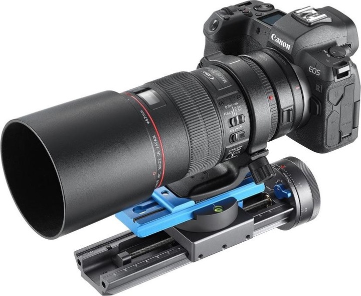 Actual product image Novoflex Castel M adjustment slide with focus wheel (Sleds)