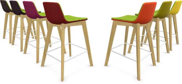 Actual product image Narbutas Twist & Sit Bar Stool