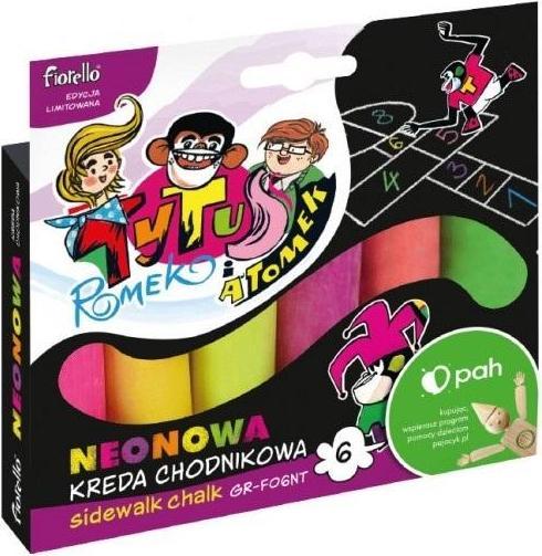 Fiorello Gehwegkreide Neon Tytus 6 Farben (6x)