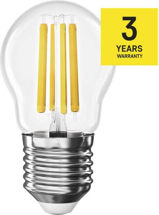 Immagine prodotto Emos Lampada LED Filament Mini Globe / E27 / 5,9 W (60 W) / 806 lm / Bianco neutro (E27, 806 lm, 1 x)