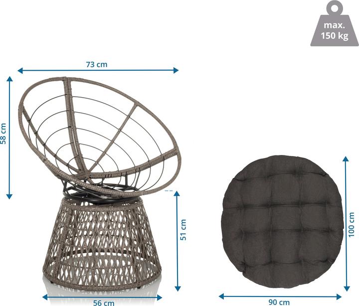 Produktbild hjh LIVING Weavora