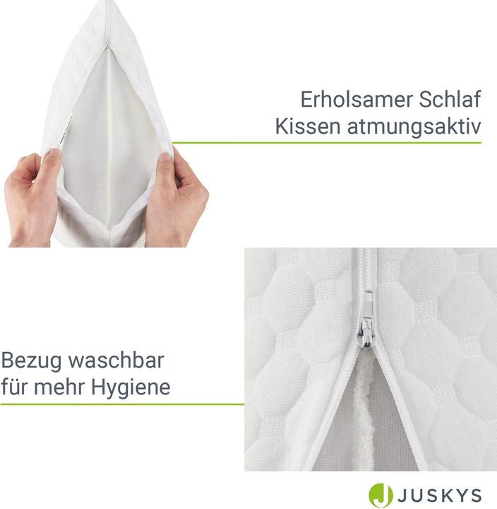 Image du produit Juskys Oreiller (40 x 60 cm)