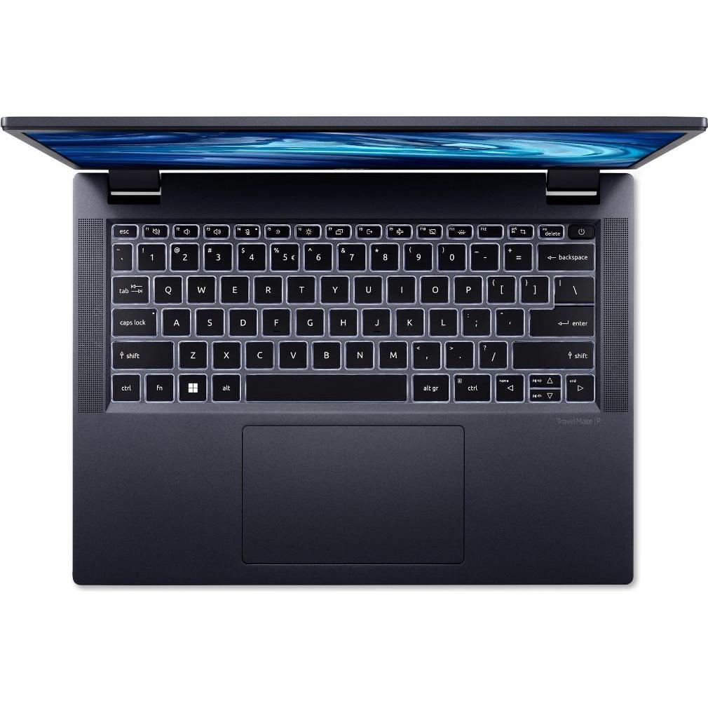Acer TRAVELMATE TMP414-52-532Z (14", 256 GB, 8 GB, DE, Intel Core i5-1240P), Notebook, Blau