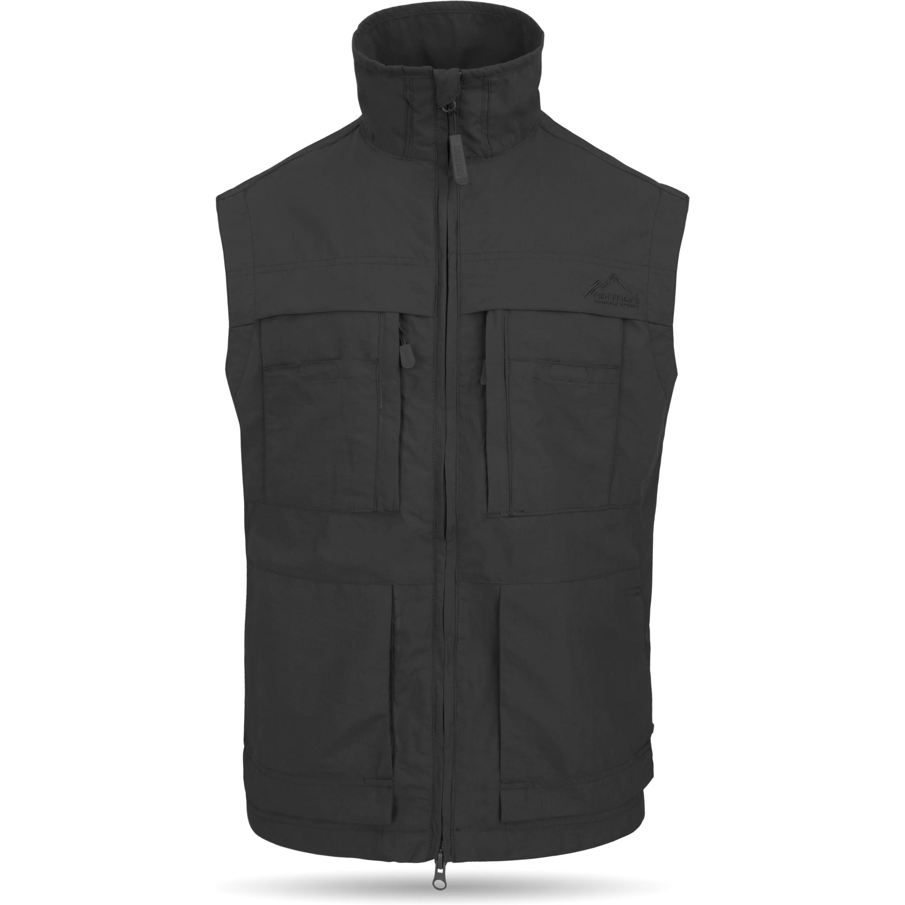 Normani, Unisex, Weste, Outdoor Weste Oryx, Schwarz, (XS)