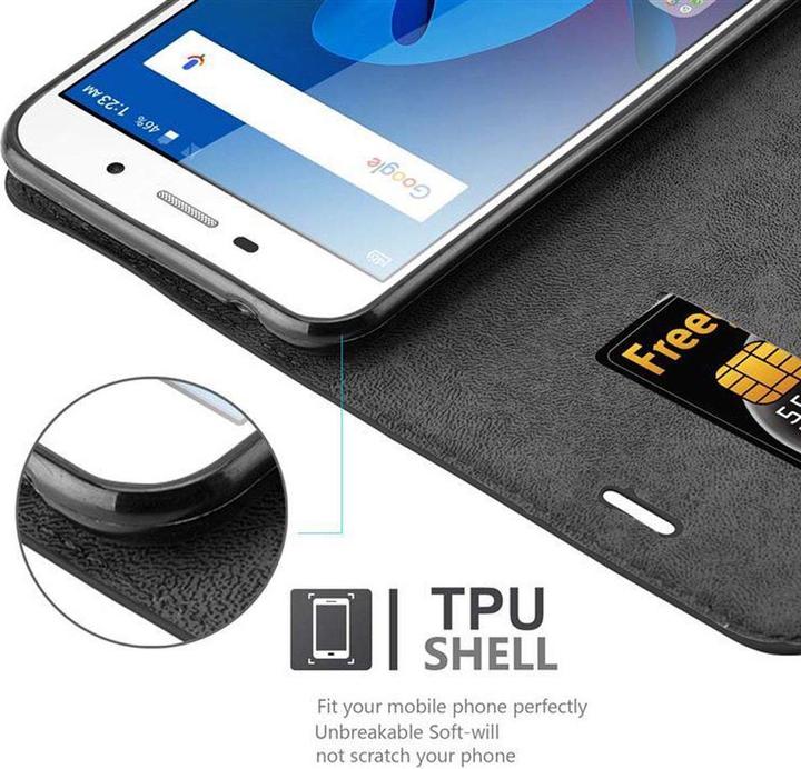 Produktbild Cadorabo Book Invisible Magnet Cover (ZTE Blade A602)