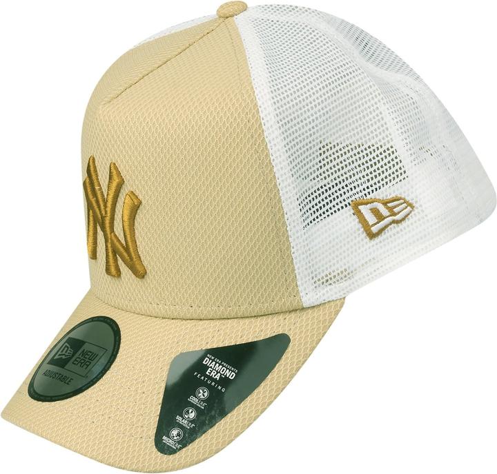 Produktbild New Era Trucker Cap - DIAMOND New York Yankees vegas gold