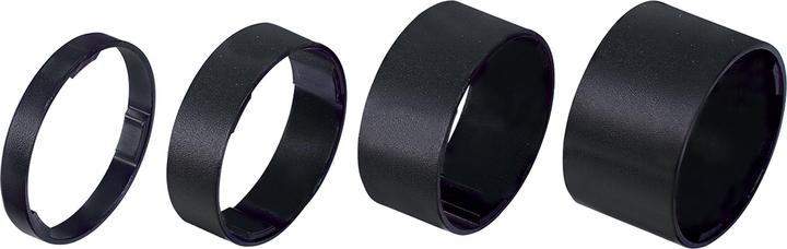 BBB Distanziatore 1 1/8", 5/10/15/20mm nero opaco