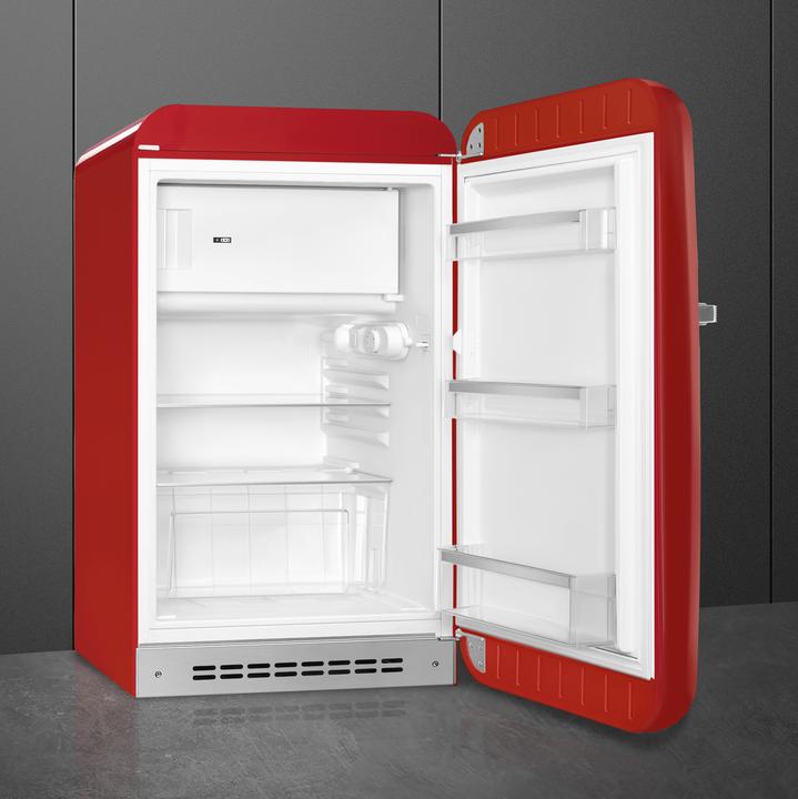 Produktbild Smeg FAB10RRD6 Kühlschrank Rechtsanschlag Rot 50's Style, 2025 Modell, EEK: D (122 l)