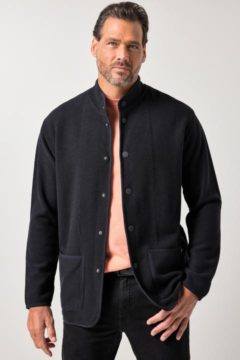 Produktbild JP1880 Stricksakko, FLEXNAMIC®, Stehkragen, Druckknöpfe (L)