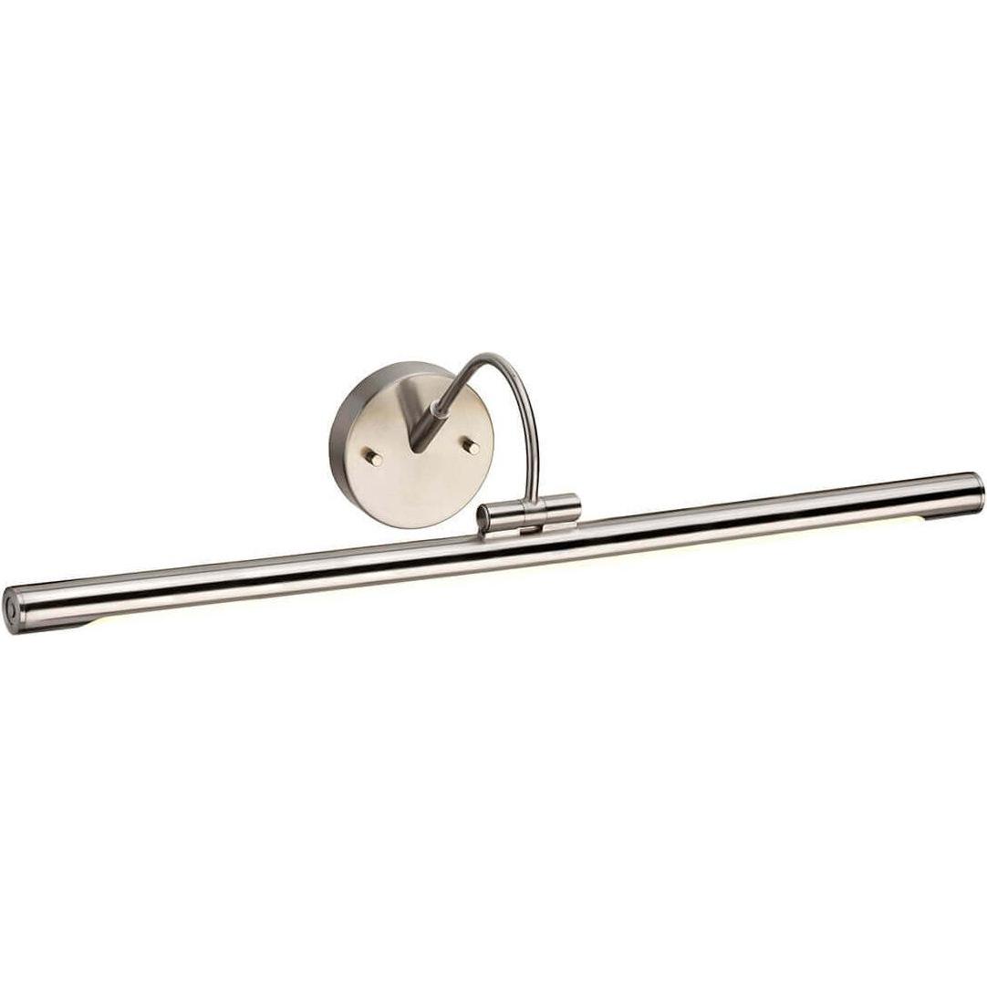 Elstead Lighting, Wandleuchte + Deckenleuchte, Alton LED Bilderleuchte 67cm Nickel gebürstet (549 lm)
