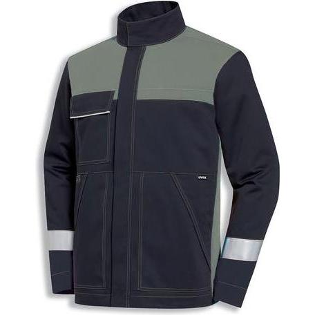 Uvex Safety, Arbeitsjacke, Arbeitsjacke uvex multifunction grau, dunkelgrau 60, 62 (60, 62)