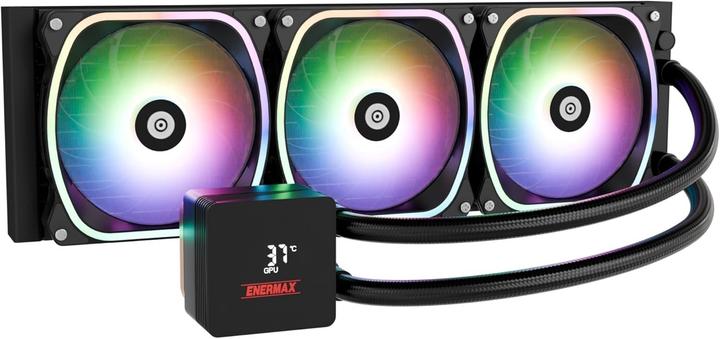 Actual product image Enermax Aquafusion II 360mm ELC-AQFA360-SQA