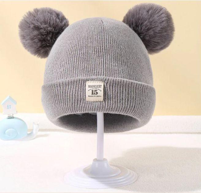 Produktbild MU Style Moonlight Series Kinder Winter Mütze inkl. Halswärmer (One Size)