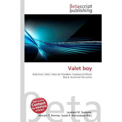 Valet boy, Fachbücher