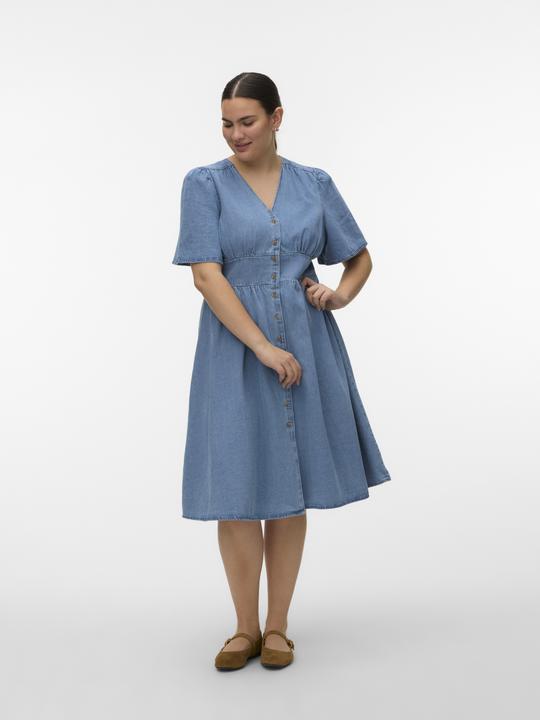 Image du produit Vero Moda VMCMELANEY Midikleid Jeanskleid (54)