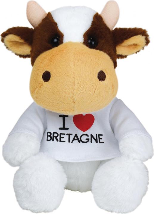 Immagine prodotto Jemini peluche vache message bretagne (15 cm)