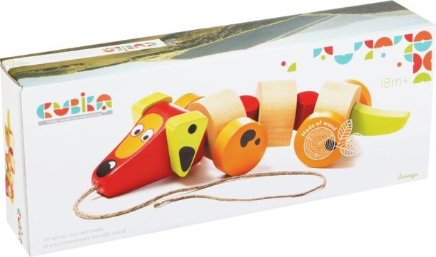 Produktbild Cubika Teckel aus HolzZiehfigur