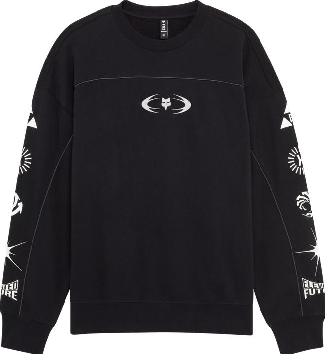 Fox Image Cosmo Oversized Fleece Crew