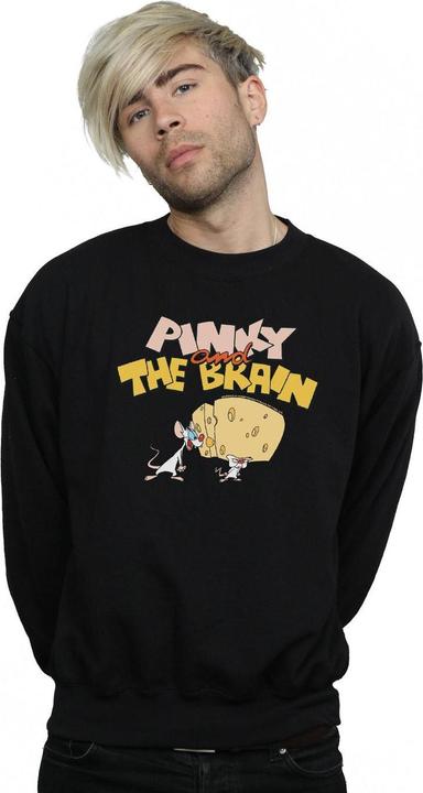 Produktbild Animaniacs Pinky And The Brain Cheese Head Sweatshirt (XXL)