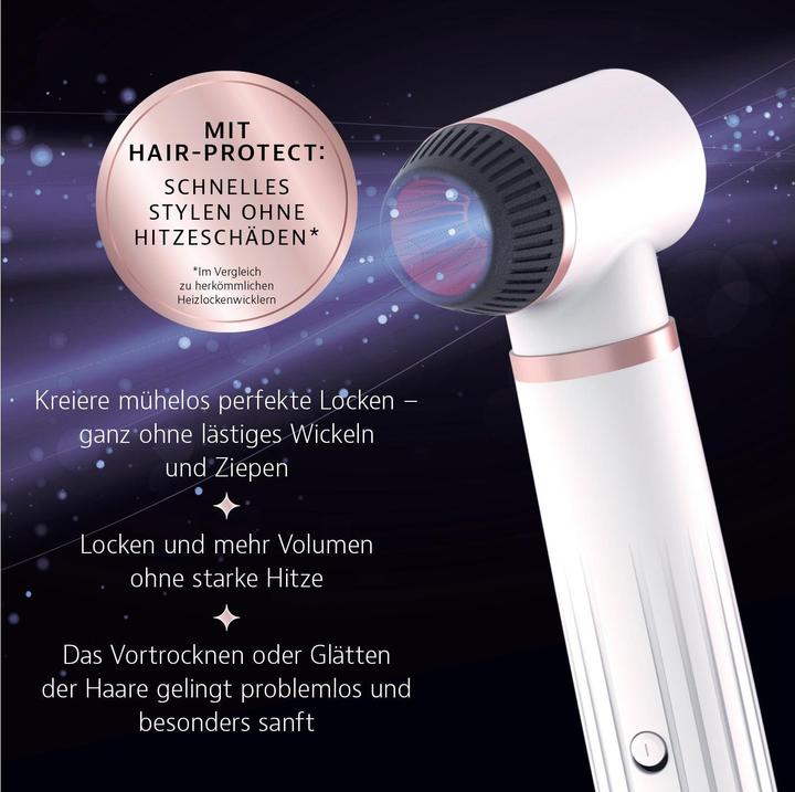 Actual product image My Beauty Light My Beauty Styler Multistyler Haartrockner mit 8 Aufsätzen, Anthrazit