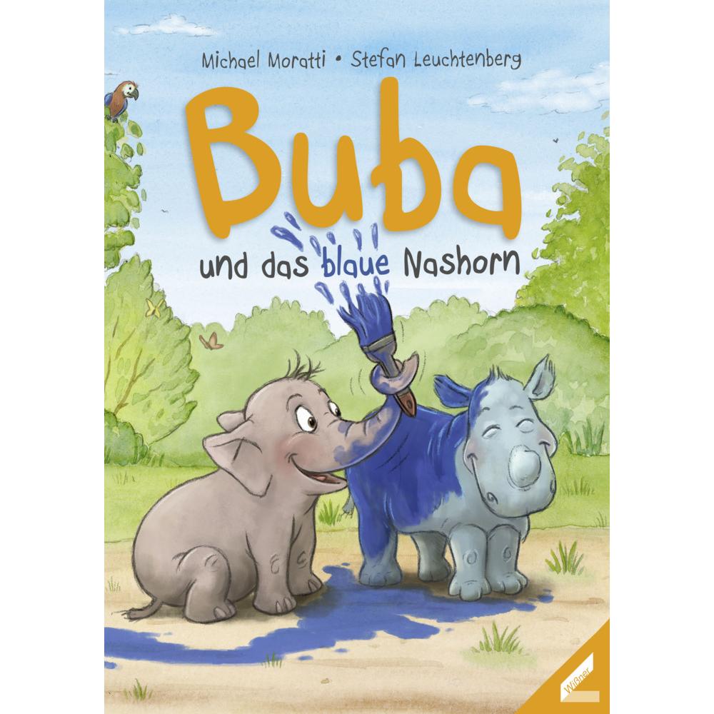 Buba und das blaue Nashorn, Kinderbücher von Michael Moratti, Stefan Leuchtenberg