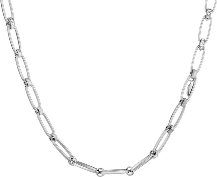 Actual product image Liu Jo Timeless steel necklace with crystals LJ1589
